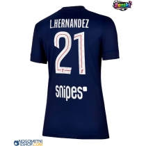 Ženski Nogometni dresi Paris Saint-Germain Lucas Hernandez #21 Domači 2025-26 Kratek Rokav